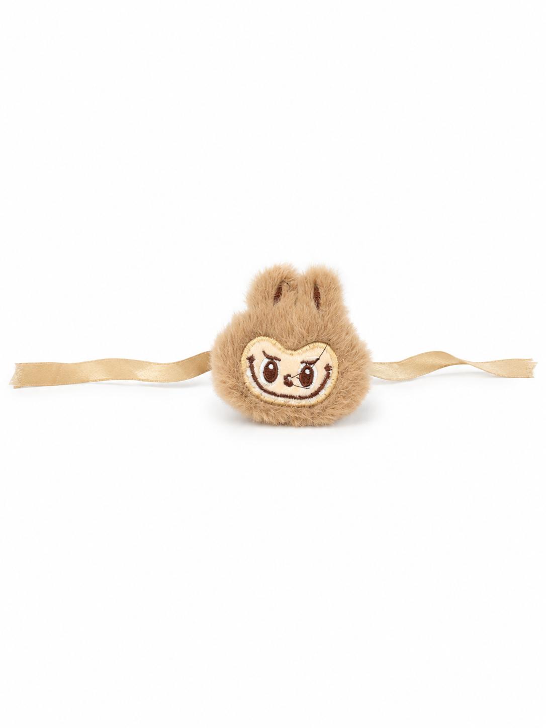 Cute Monster Plush Rakhi With Satin Ribbon Soft Kids Rakhi For Brother Raksha Bandhan Gift - Image 8