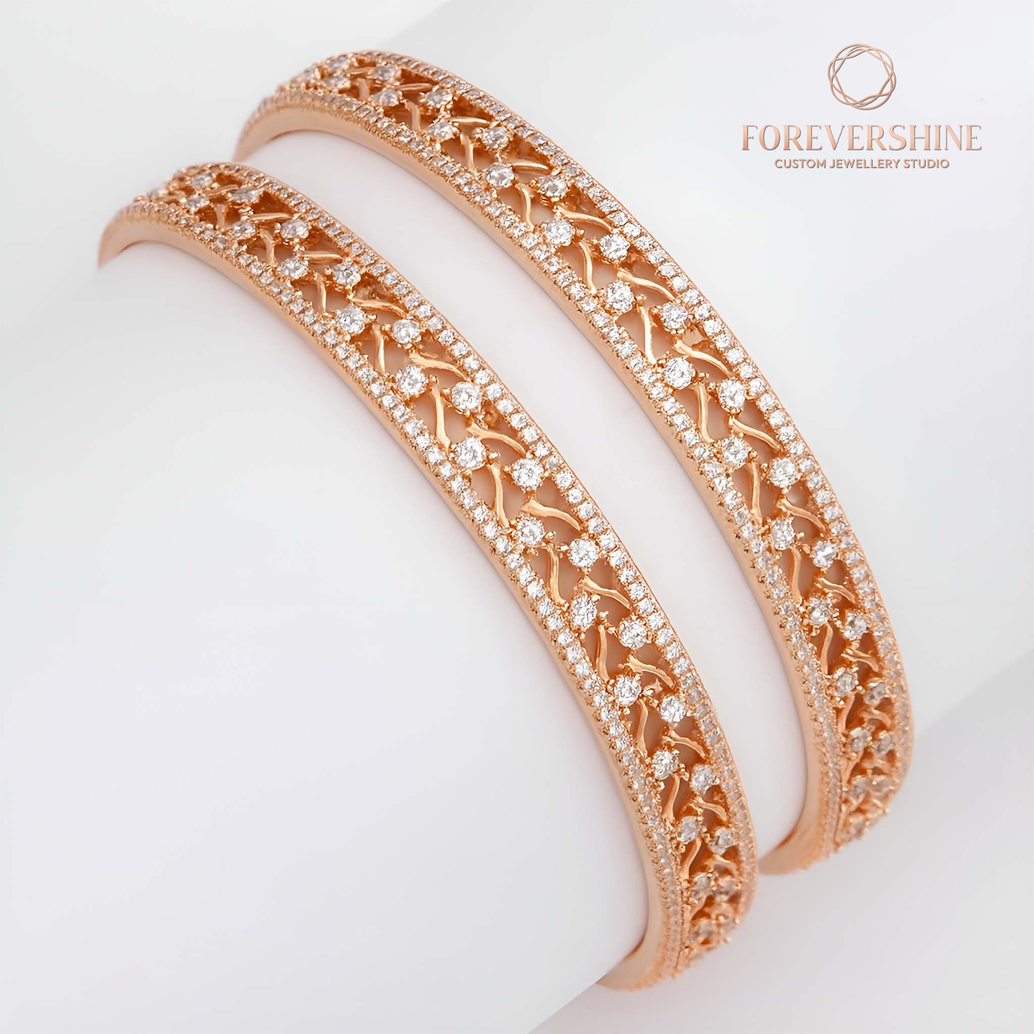 Rose Gold Bangles