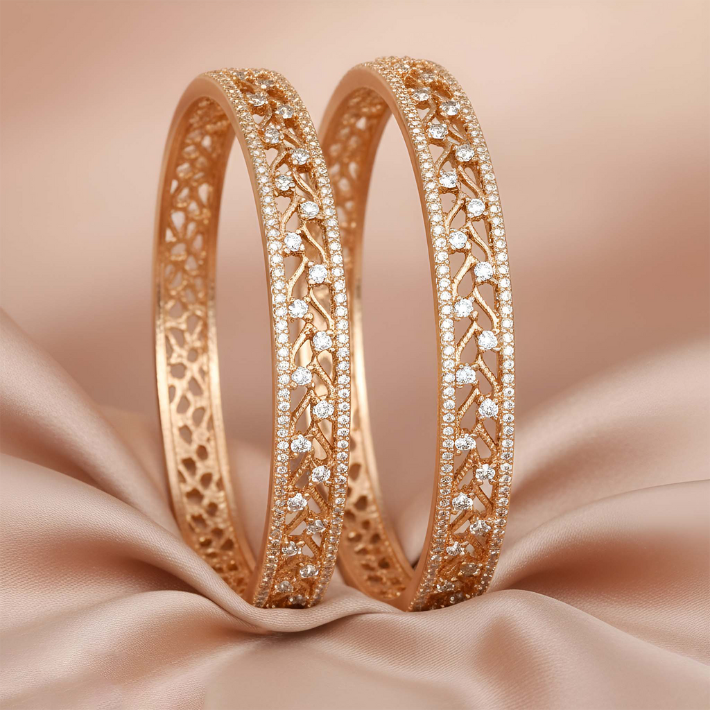 Rose Gold Bangles