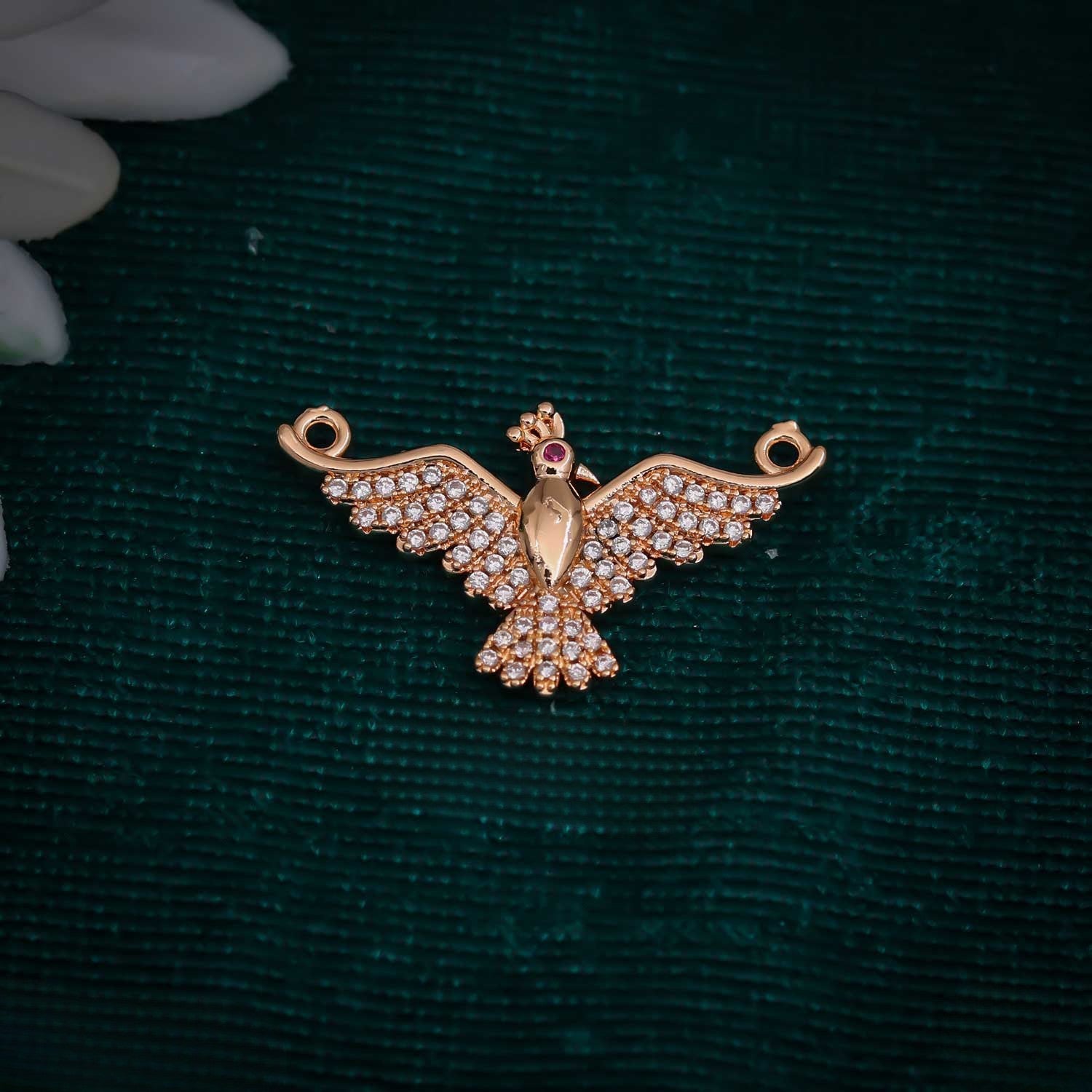 Majestic Bird Diamond Pendant
